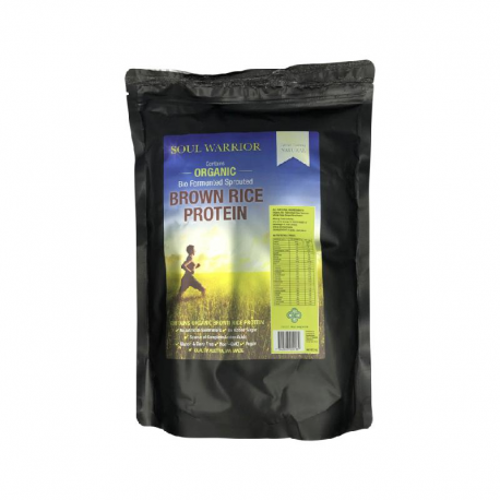 Soul Warrior Organic Brown Rice Protein Natural 1kg