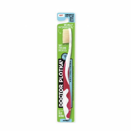Toothbrush Adult Soft Red