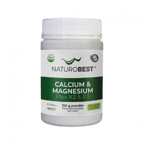 Calcium & Magnesium Plus K2 & D3 150g