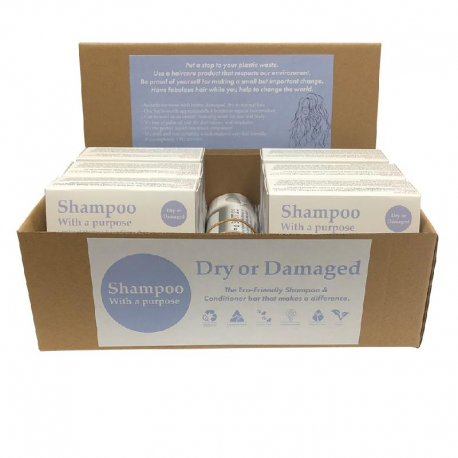 Shampoo & Conditioner Bar Dry or Damaged 135g x 12 Display