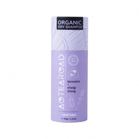 Organic Dry Shampoo Light Hair Lavender + Ylang Ylang 50g
