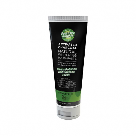 Activated Charcoal Toothpaste (Natural Whitening) Peppermint 113g