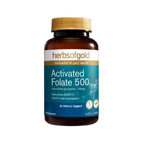 Activated Folate 500 60 capsules