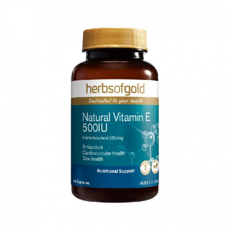 Natural Vitamin E 500I.U. 50 capsules