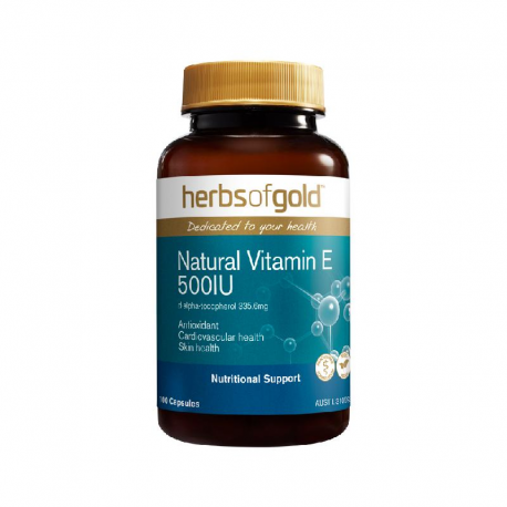 Natural Vitamin E 500I.U. 100 capsules