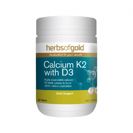 Calcium K2 with D3 90 tablets