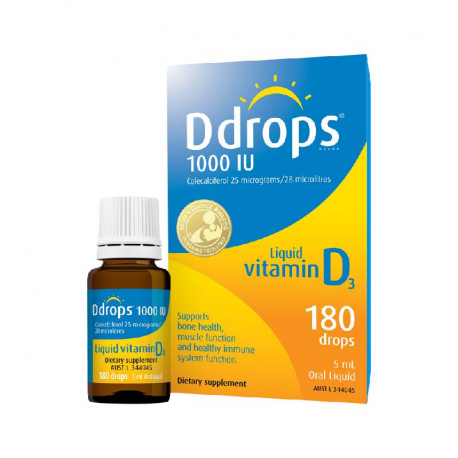 Liquid Vitamin D3 1000IU 5ml