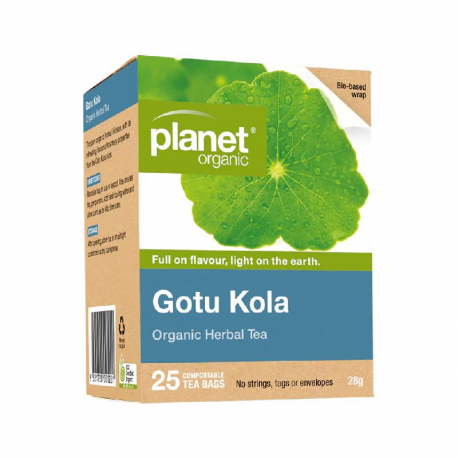 Organic Gotu Kola Herbal Tea x 25 Tea Bags