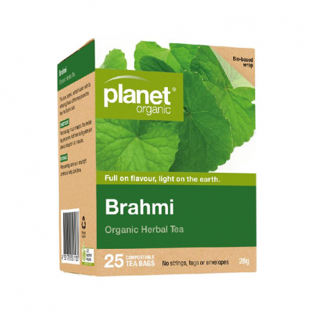 Organic Brahmi Herbal Tea x 25 Tea Bags