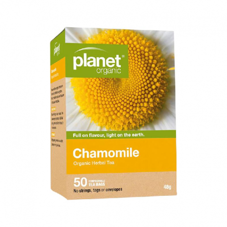 Organic Chamomile Herbal Tea x 50 Tea Bags