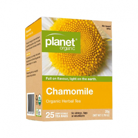 Organic Chamomile Herbal Tea x 25 Tea Bags
