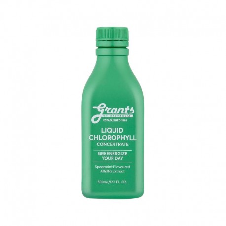 Liquid Chlorophyll Concentrate (Spearmint Flavoured Alfalfa Extract) 500ml