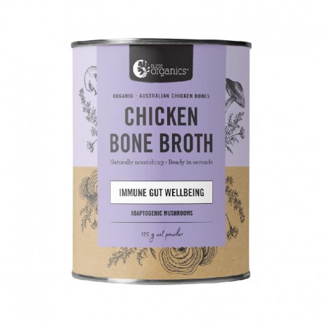Organic Bone Broth Chicken Adaptogenic Mushrooms 125g