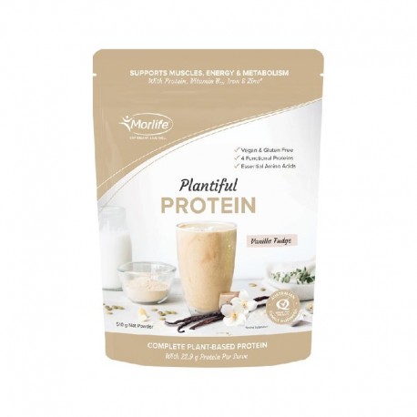 Plantiful Protein Vanilla Fudge 510g