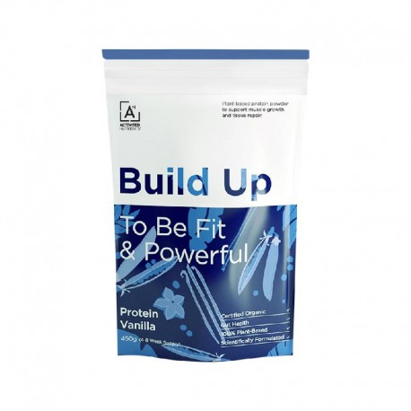 Organic Build-Up Vanilla Protein (To Be Fit  Powerful) 450g