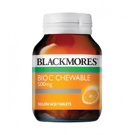 Bio C 500 Chewable 50 Tablets