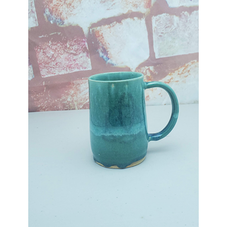 pastel green mug