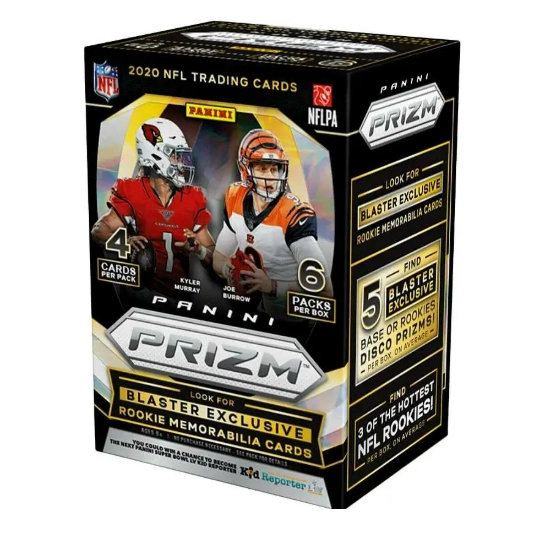 NFL Panini 2020 Prizm Football Trading Card BLASTER Box [6 Packs]
