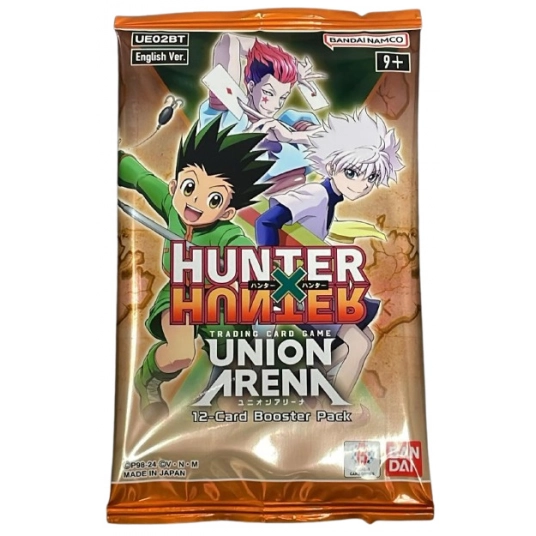 Union Arena English TCG - Hunter X Hunter UE02BT - BOOSTER PACK [12 Cards]