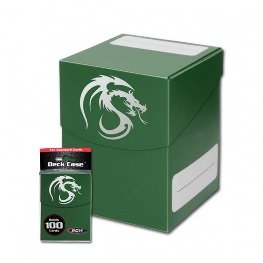 BCW - Deck Case 100 CT - Green