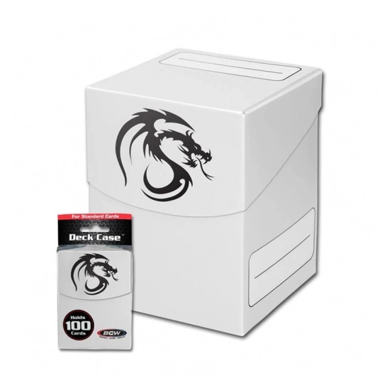 BCW - Deck Case 100 CT - White