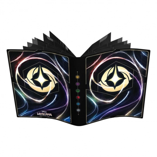 Disney Lorcana: 9-Pocket Lorebook Portfolio (Card Back)