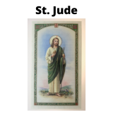 St. Jude Prayer Card for Catholics and Christians. Patron Saint of Impossible Cases