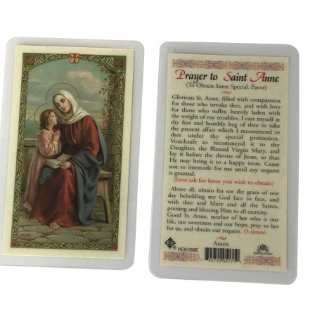 St. Anne Prayer Card
