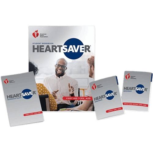 Picture of American Heart Association HeartSaver CPR Certification Book for non-healthcare workers Class is in Cincinnati