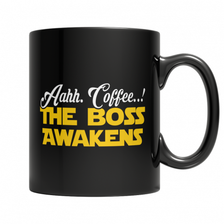 Limited Edition - Aahh Coffee..! The Boss Awakens