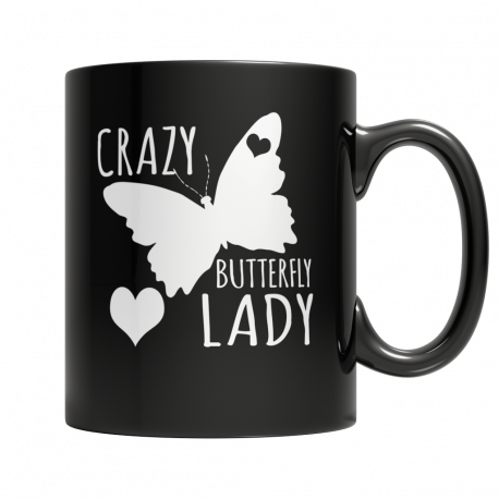 Crazy Butterfly Lady