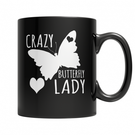 Crazy Butterfly Lady