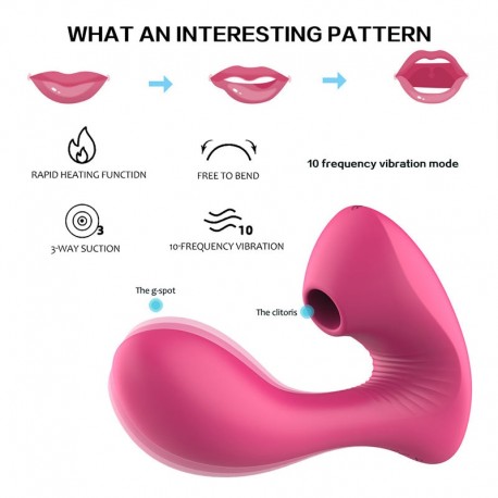 Vibrator Vagina Sucking Vibrator G-spot Clitoris Stimulator Tighten Vagina Oral
