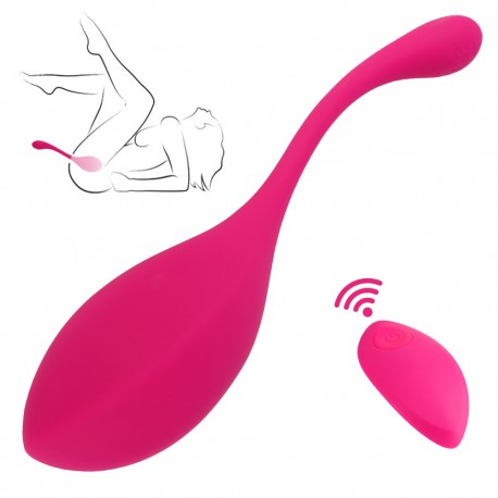 Liquid Silicone Erotic Jump Egg Remote Control Female Vibrator Clitoral Stimulator Vaginal G-spot Massager