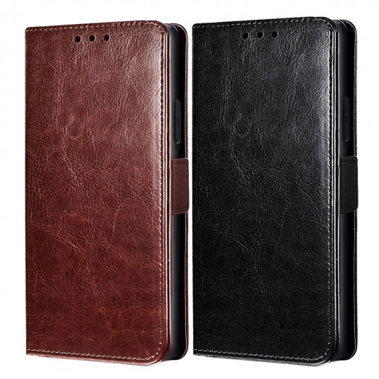 For Samsung Galaxy Note 20/Note 20 Ultra 5G Phone Leather Case Shockproof Wallet Card Slot Pouch Holder Kickstand Flip Cover