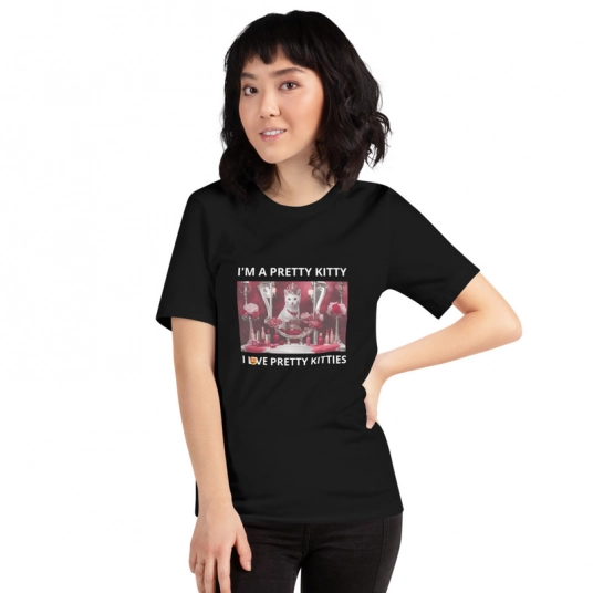 I'M A PRETTY KITTY CAT T-SHIRT