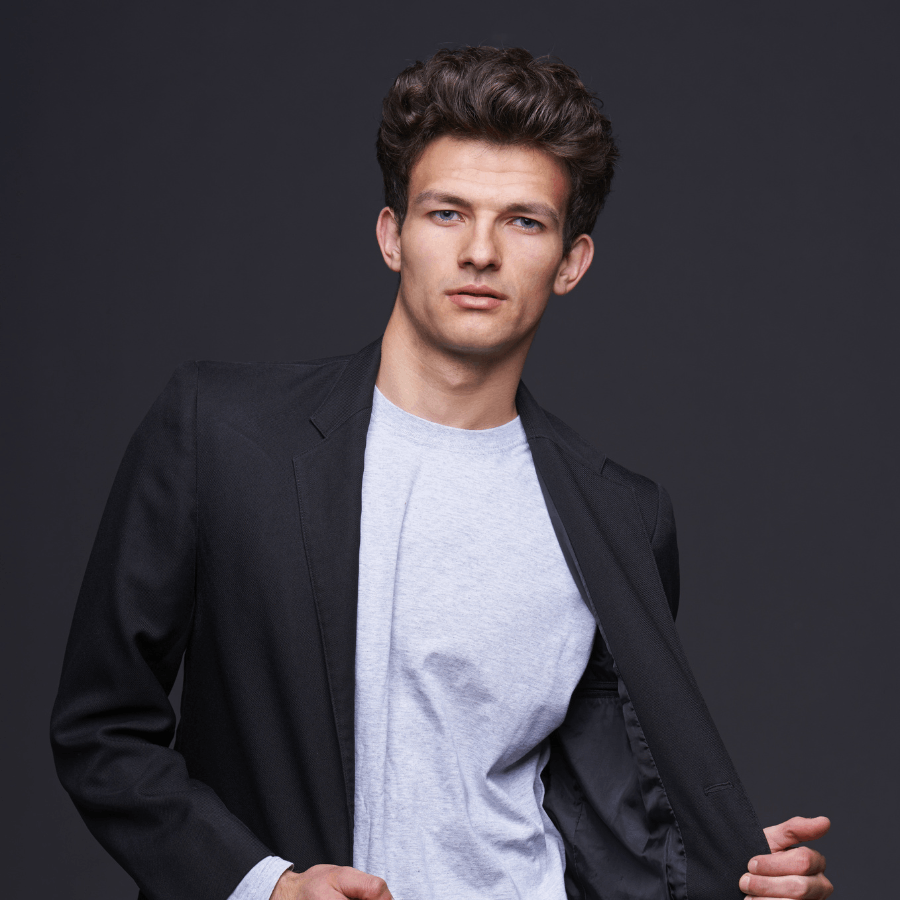 Fashionable Man with t-shirt
