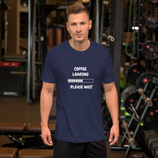 Coffee Downloading Please Wait Unisex t-shirt