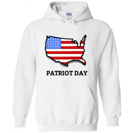 patriot day white hoodie