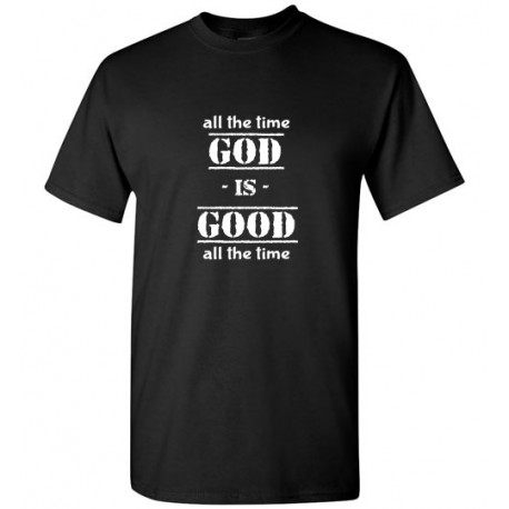 God is good black shirt