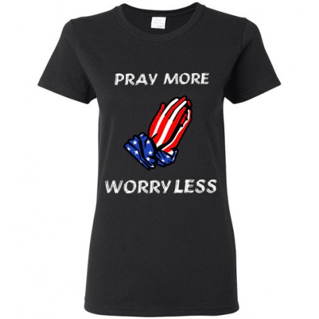Pray More worry less black women