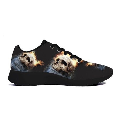 Fire Skull - Womens Sneakers