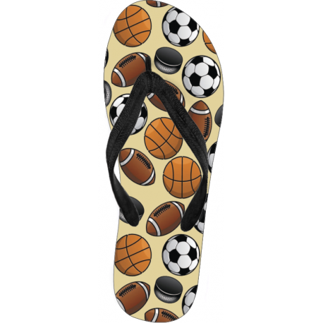 Sports Balls Pattern - men shoes