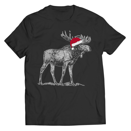 Christmas Moose - Unisex Shirt