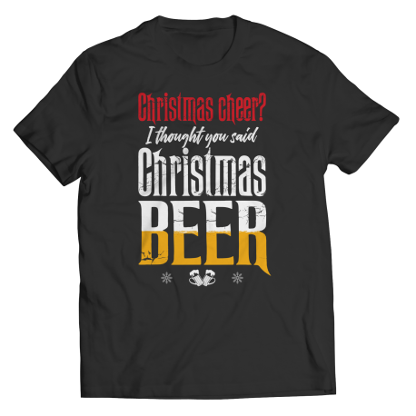 I Thought You Said Christmas Beer