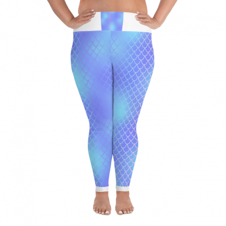 All-Over Print Plus Size Leggings