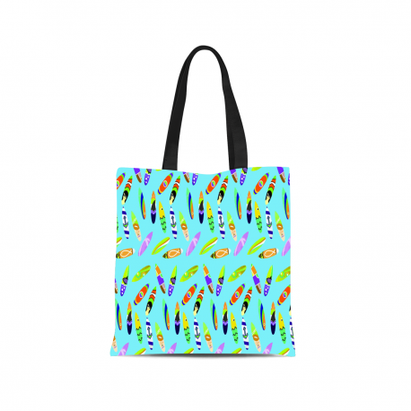 Surfing Boats - Tote section