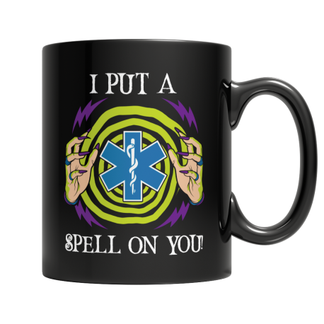 I Put A Spell On You - Black Mug