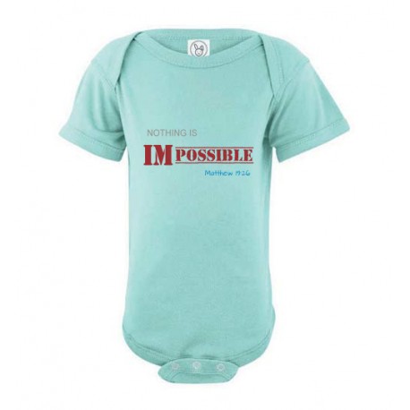 Nothing is impossible chill onesies