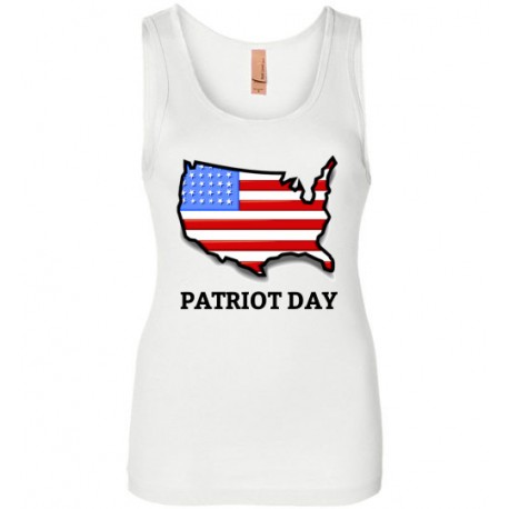 patriot day white sleeveless women